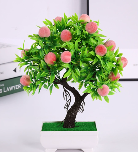 Artificial Fruit Bonsai Tree