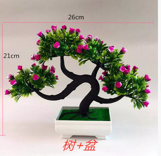 Artificial Bonsai Tree With Unique Branches
